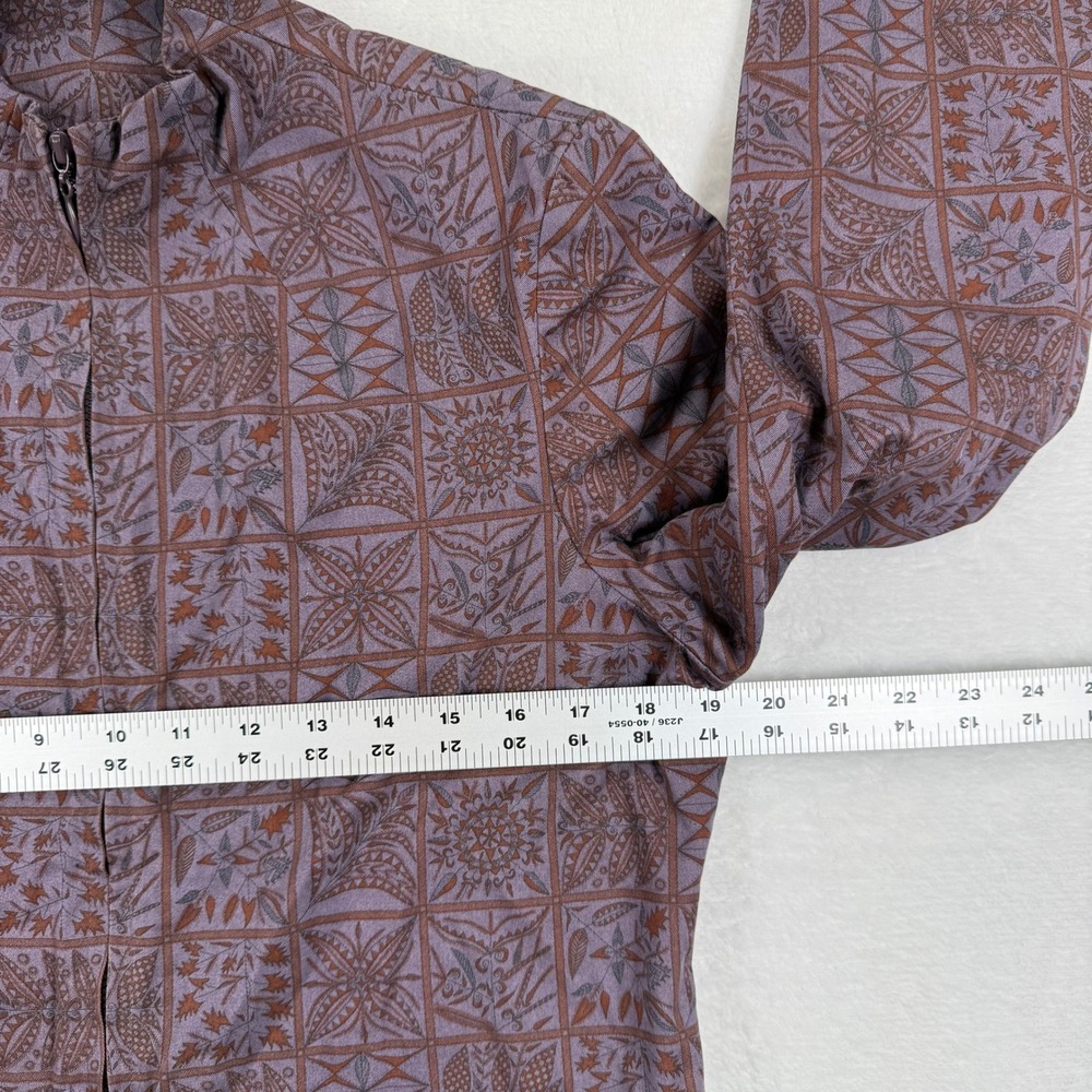 Peruvian Connection Size 10 Jacket Geometric Prin… - image 2